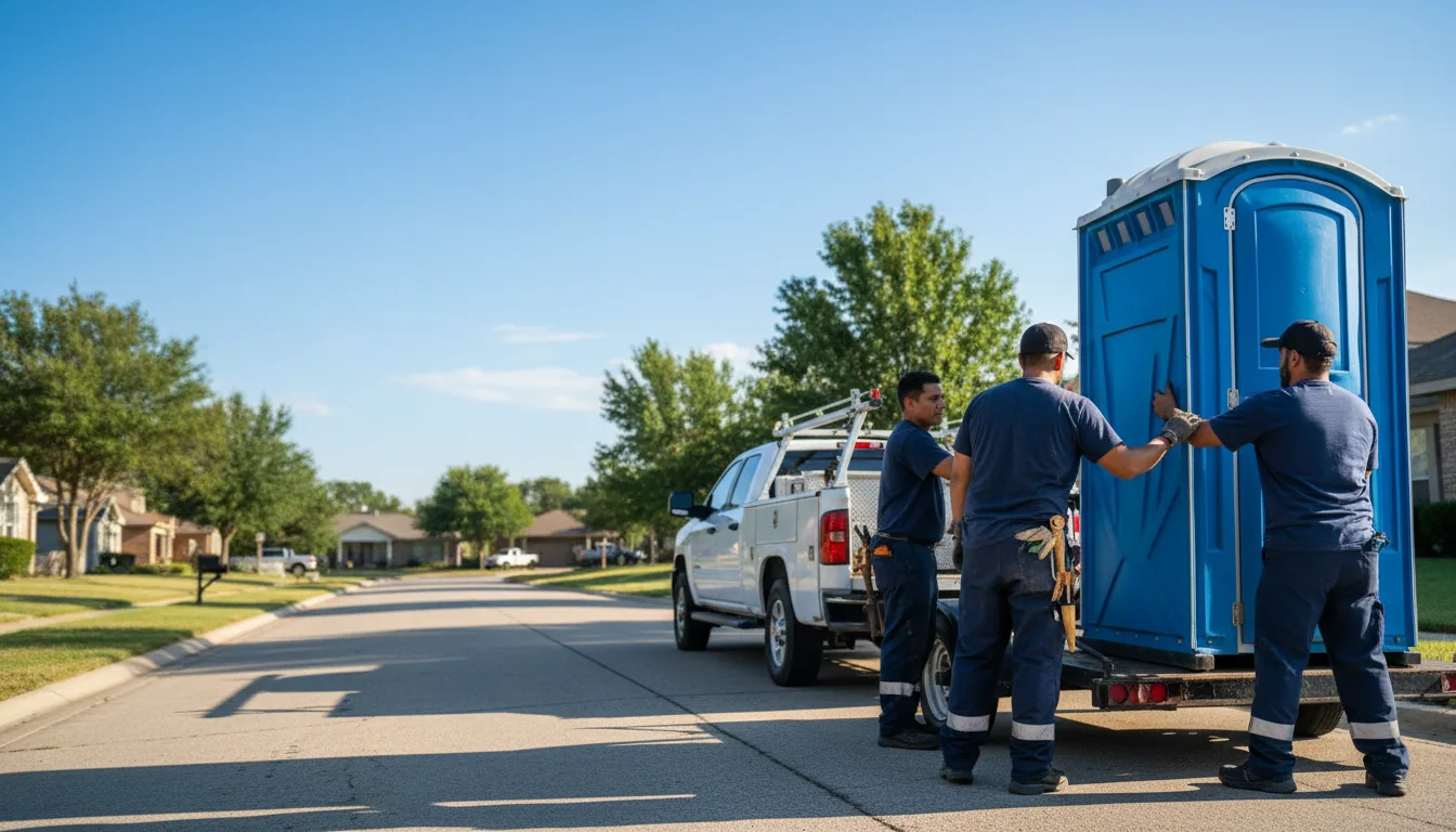 Portable Toilet Rental in Ada, OK near me